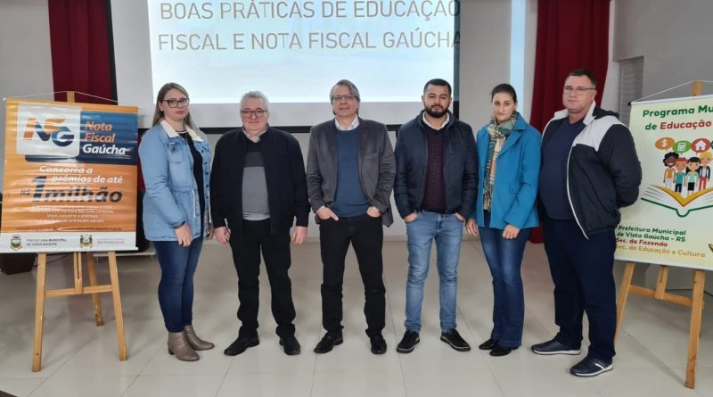 Professores participam do 1º Seminário Regional de Boas Práticas de Educação Fiscal e Nota Fiscal Gaúcha