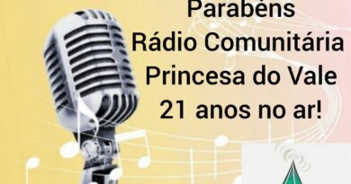 Rádio Princesa do Vale completa 21 anos