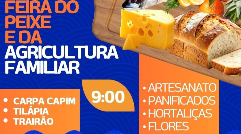 FEIRA DO PEIXE E DA AGRICULTURA FAMILIAR EM PINHEIRINHO DO VALE